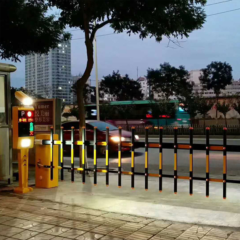 自动车牌识别闸机系统 停车场收费管理系统 小区栏杆道闸机升降杆